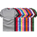 Großhandel 2017 Männer Plain T-Shirts Baumwolle Rundhals Günstige T-Shirts